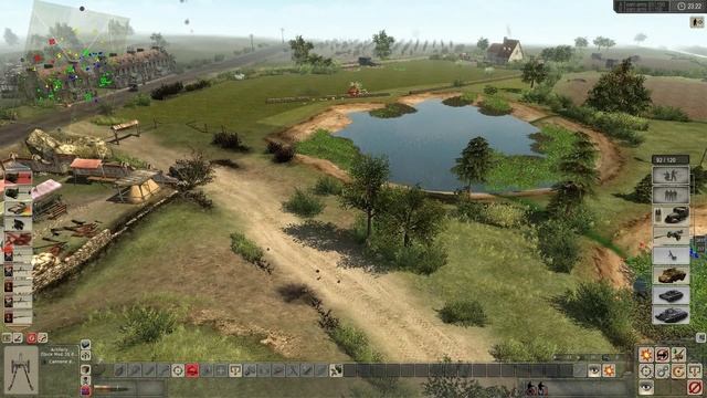 Men of War Assault Squad (GSM mod) - Italy vs US 1942 - "Tankette FTW" смотреть онлайн