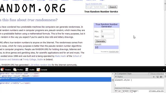 Махинации с сайтом random.org [Jonyboy] смотреть онлайн