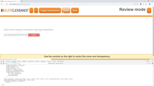 Clickjacking: how to delete someone else's account? смотреть онлайн
