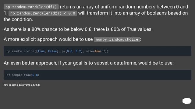 np.random.rand() or random.random() смотреть онлайн