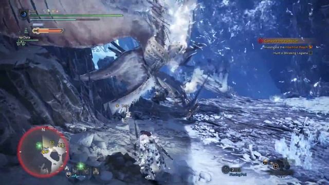 Monster Hunter World: Iceborne - Shrieking Legiana Boss Fight (Solo / Longsword) смотреть онлайн