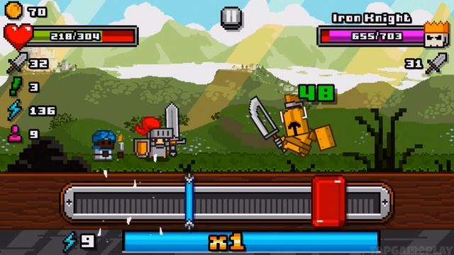 Combo Quest 2 - Gameplay Walkthrough Part 1 - World 1: Levels 1-5 (iOS) смотреть онлайн