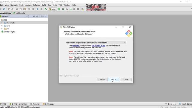 Android One-On-One #26 :-- Version Control Installing Git смотреть онлайн