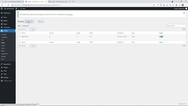 How to install weMail | Email Marketing, Newsletter, Optin Forms, Subscribers WordPress Plugin смотреть онлайн