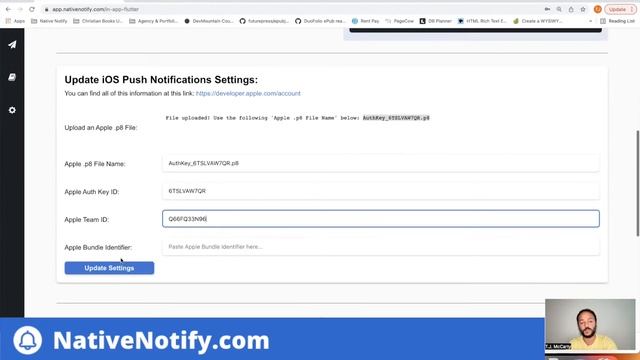 Flutter Push Notifications for iOS | How to build an .ipa file using Flutter | Native Notify смотреть онлайн