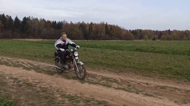 Kayo Tt125  и Irdis Virago 110 стант (учимся)