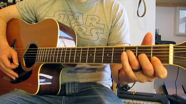 Break The Night With Colour - Richard Ashcroft - Simple Guitar Lesson смотреть онлайн