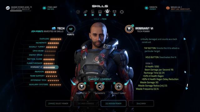 Mass Effect Andromeda - Infiltrator Build смотреть онлайн