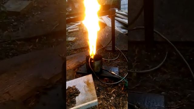 Шариковая горелка на отработке смотреть онлайн