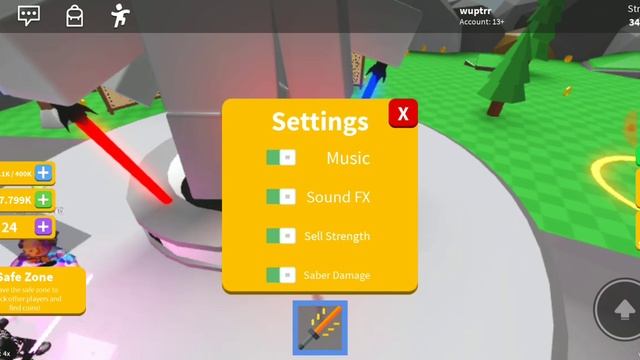 Roblox режим лазерного меча смотреть онлайн