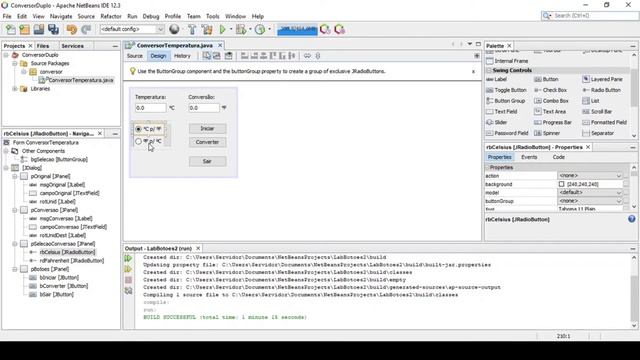Criando uma aplicação gráfica em Java, usando Botões de Rádio e JDialog смотреть онлайн
