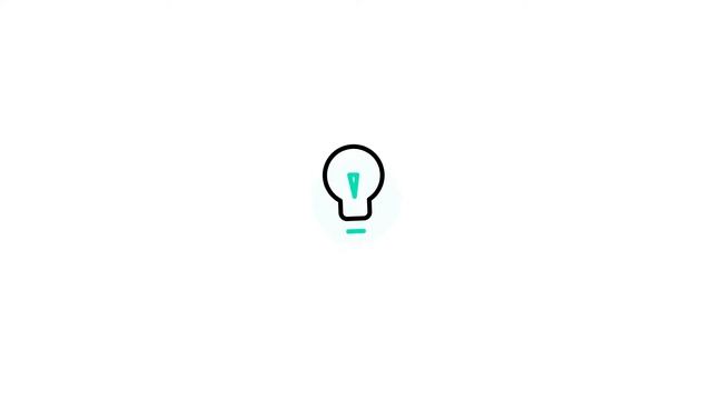 Idea icon Lottie JSON animation смотреть онлайн