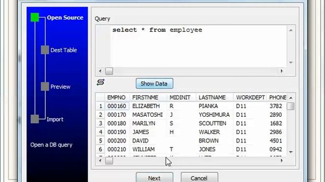 Export Oracle query results to SQL Server смотреть онлайн