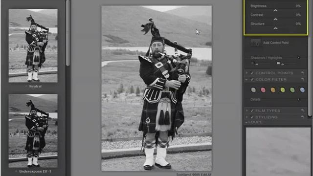 Using Nik Silver Efex Pro with Lightroom смотреть онлайн