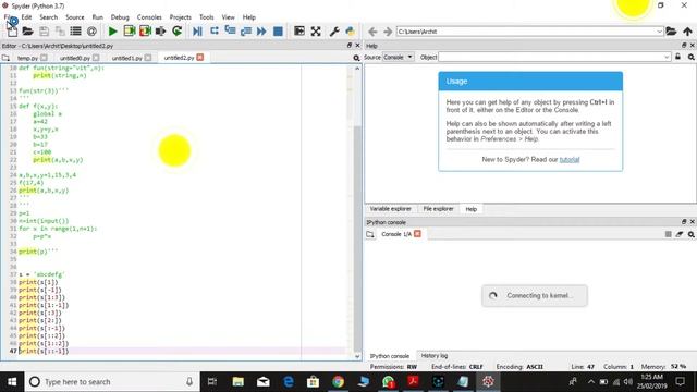 Hello World Program in Python3 смотреть онлайн