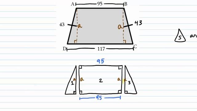 Isosceles Trapezoids - Altitudes (More Challenging) смотреть онлайн