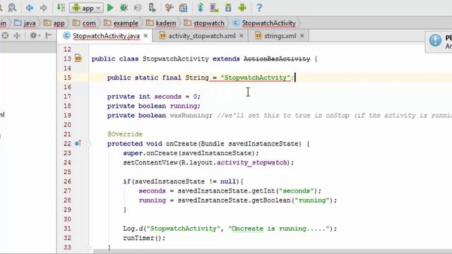 Logging messages to Logcat смотреть онлайн