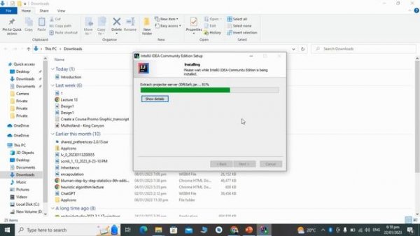 Installation of Java SDK and IntelliJ Idea