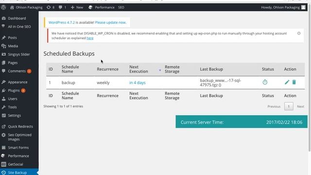 XCloner 4.0 - Wordpress Backup And Restore Plugin смотреть онлайн