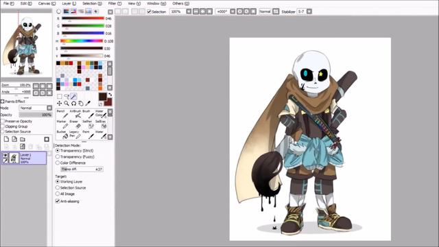 Undertale AUs - The Sanses Of The Multiverse Speedpaint смотреть онлайн