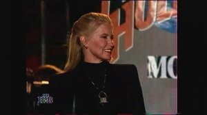 Патрик Суэйзи с женой в Москве (1996) Планет Голливуд