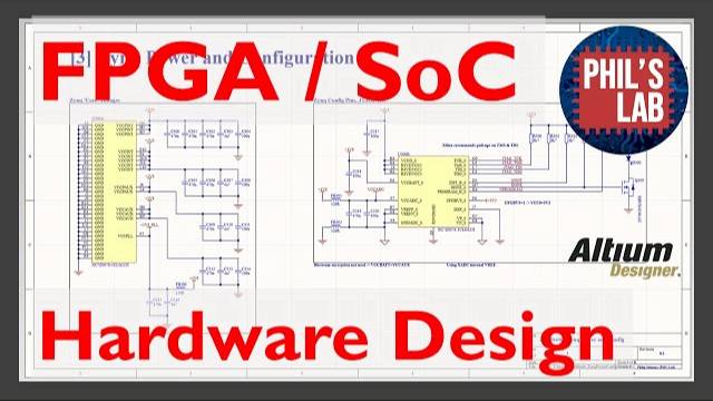 FPGA & SoC Hardware Design - Xilinx Zynq - Schematic Overview - Phil's Lab #50 смотреть онлайн