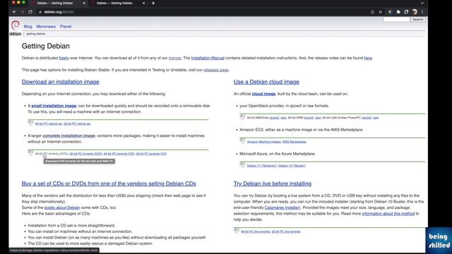 How to download the latest Debian operating system ISO file? смотреть онлайн