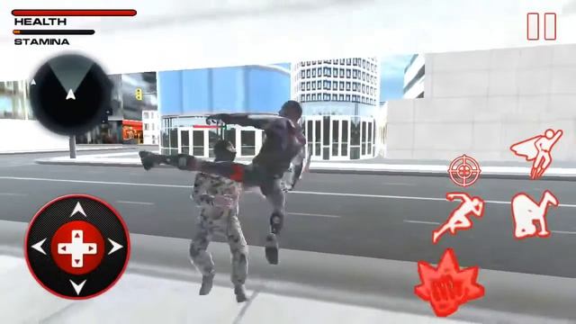 Super Hero Jet Flying Man City Battle 3D#2 Android Gameplay смотреть онлайн