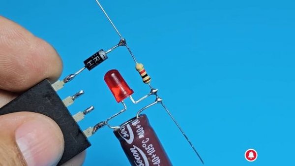 If you are tired of buying batteries, this is the circuit you need