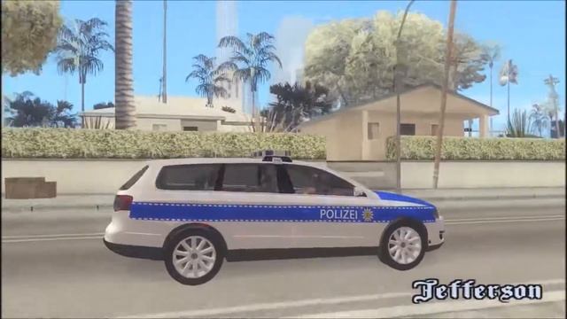 GTA San Andreas - VW Passat Polizei | 60FPS смотреть онлайн