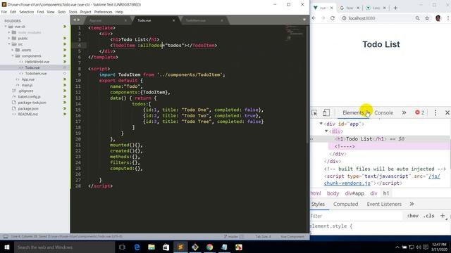 vue js cli loop part 5 смотреть онлайн