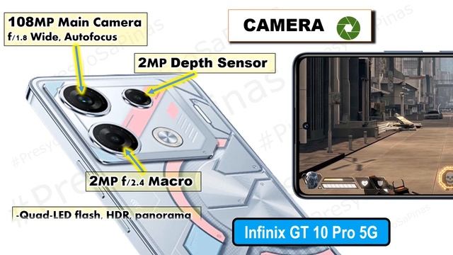 Infinix GT 10 pro 5G Specs and Price Philippines 2023 смотреть онлайн