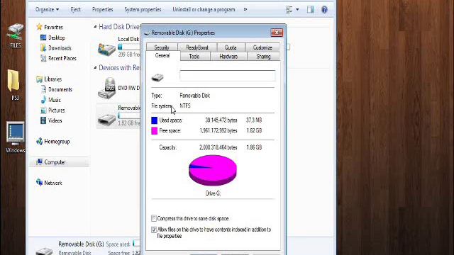 How to change a USB(s) platform from NTFS to FAT32 смотреть онлайн
