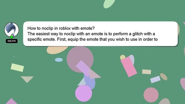 How to noclip in roblox with emote? смотреть онлайн