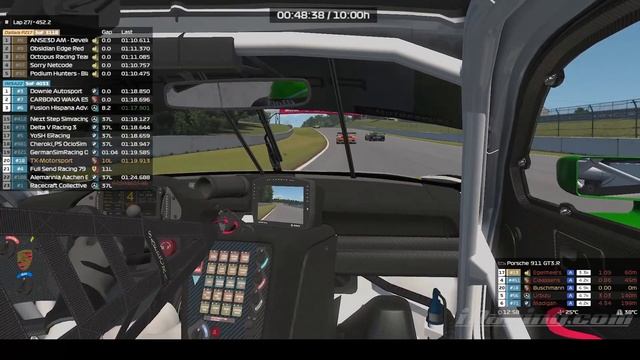 Petit Le Mans 2022 | #18 Onboard Porsche 911 GT3R | TX-Motorsport #iracing #PLM #IMSA смотреть онлайн