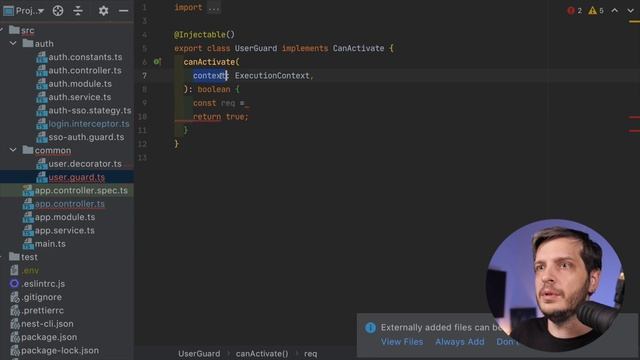 Nest: Добавляем Guard и Exception Filter для редиректа. смотреть онлайн