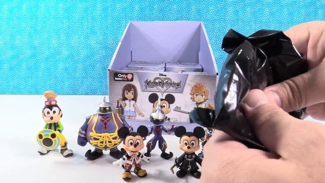 Disney Kingdom Hearts Funko Mystery Minis GameStop Exclusive Full Box Opening | PSToyReviews смотреть онлайн