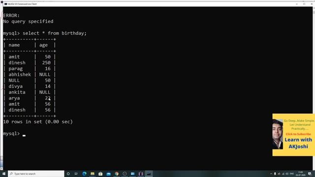 SQL Group Functions Part-1 | Count () | Max () | Min () | SQL Aggregate Functions | XII IP CS CBSE смотреть онлайн