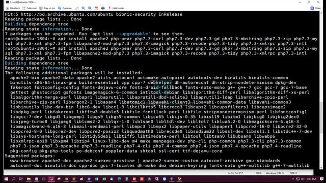 How To Install php7.3 Into Ubuntu 18.04 смотреть онлайн