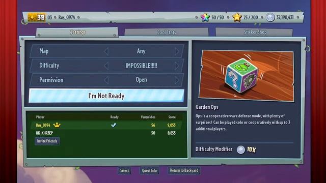*СТРИМ* PvZ GW2 - Играем в Impossible Ops Casual (копс) и Elder Edition, а также играем 2v2 смотреть онлайн
