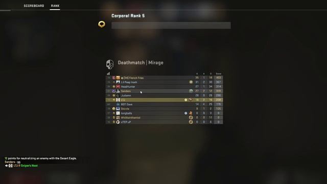 Nonstop Deathmatches debuting my new Conspiracy Desert Eagle | Counter-Strike: Global Offensive смотреть онлайн