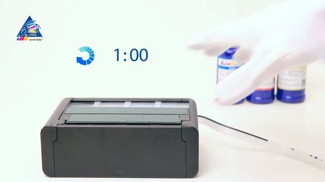 Установка СНПЧ на МФУ HP OfficeJet 4105/4110/4212/4215/4219/4252/4255/5505/5510/5515/5605/5610