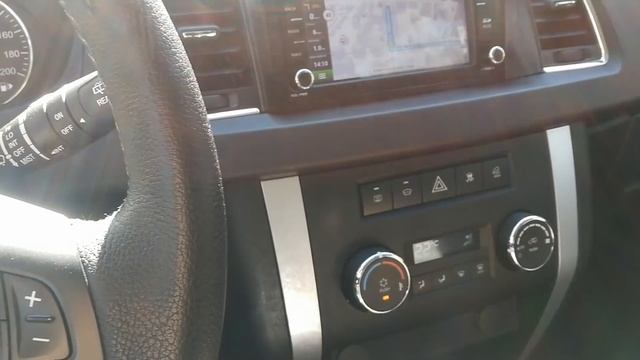 УАЗ Патриот 2019г. Работа климат контроля в жару. смотреть онлайн