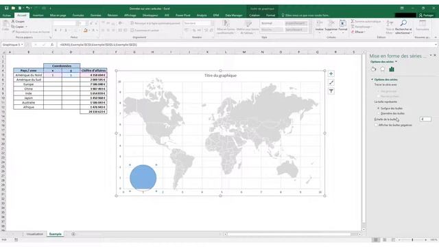 Excel - Afficher des données sur une carte (carte dynamique) смотреть онлайн