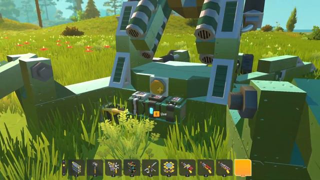 scrap mechanic M777 howitzer смотреть онлайн