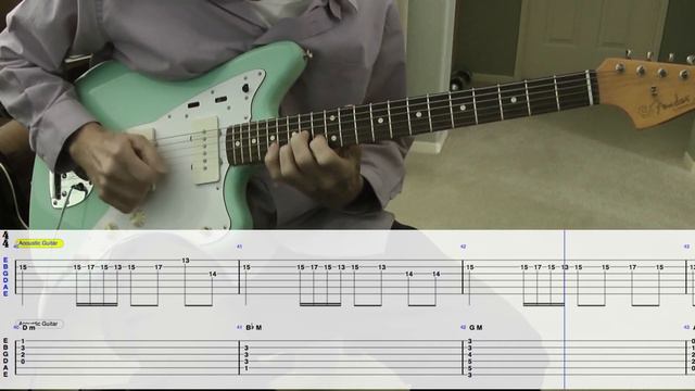 Ennio Morricone - For A Few Dollars More - Guitar Lesson смотреть онлайн