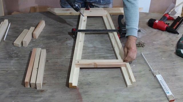Hocker aus Holz selber bauen [ausführlich gezeigt , DIY] , Build your own stool out of wood. [DIY] смотреть онлайн