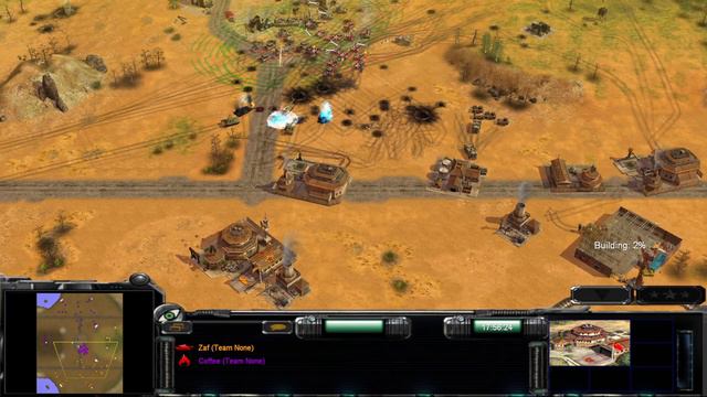 C&C Generals Contra 009 : 1v1 : Zafar vs Coffee #1 смотреть онлайн