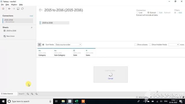 Append Multiple Excel Sheets in Tableau | Tableau Tutorials for Beginners 2020 смотреть онлайн