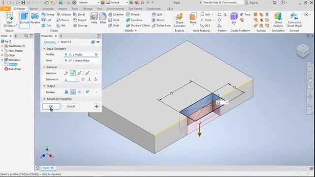 Prashant Is Live || Making Of Slope Shape Isometric In Autodesk Inventor Professional 2021